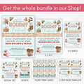 editable xmas festival community flyer